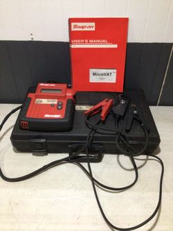 Snap-on microVAT Battery & charging system tester