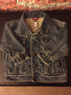 Gap jean jacket 12-18mo