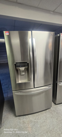 LG French Door Fridge – Stainless, Ice & Water Dispenser