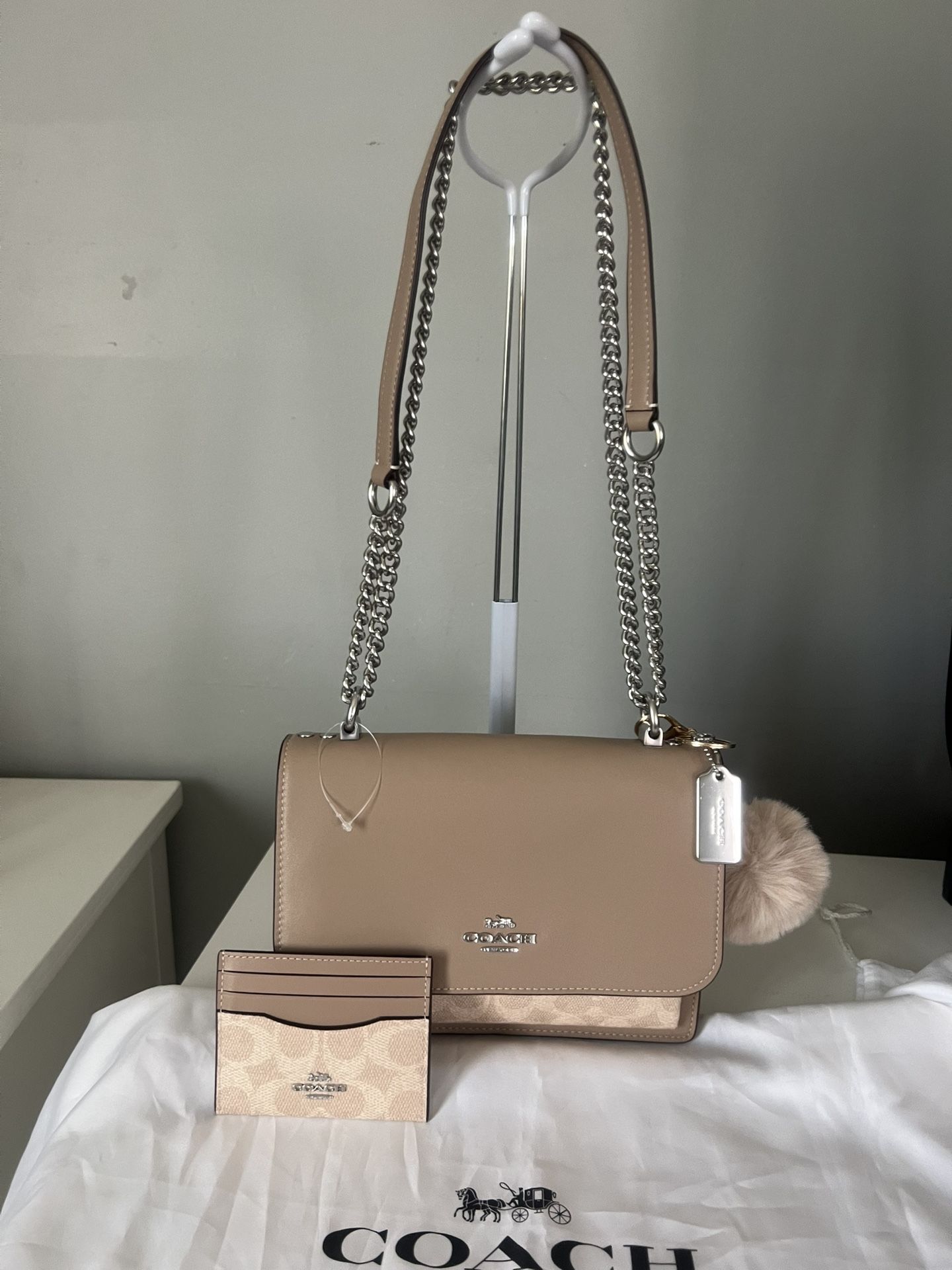 Coach Crossbody Bag And Matching Card Holder