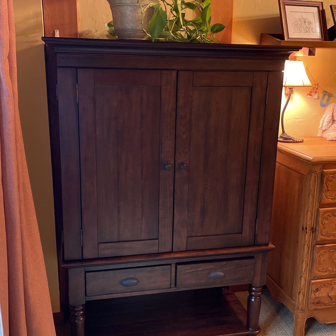 Pottery barn armoire deals