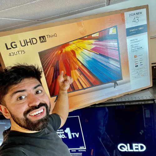 43" LG 4K UHD LED Smart TV (43UT7550)