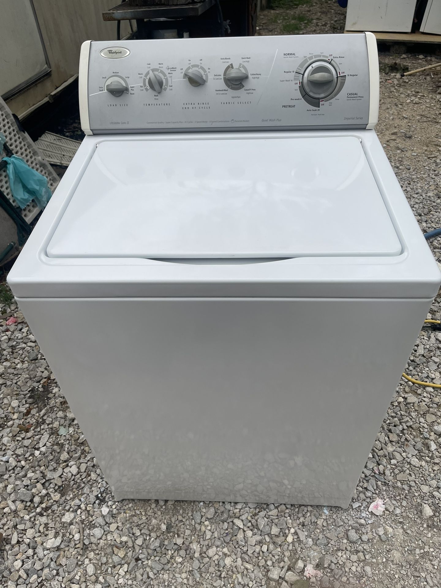 good Working Whirlpool Super Capacity Plus Washer