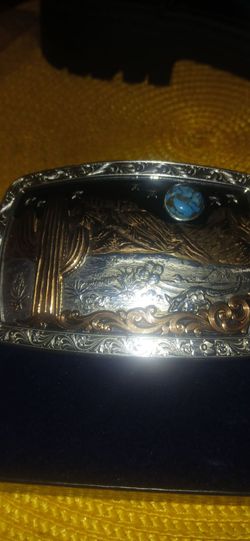 Columbus Montana Belt Buckle