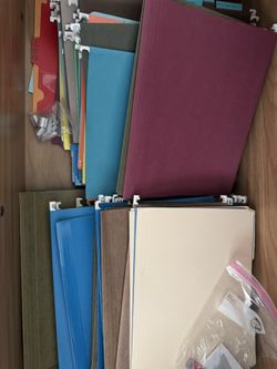 150-200 Assorted Hanging File Folders for just $14.99