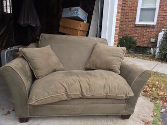 3 piece couch set with pillows...n ottoman included $500 OBO. Must pick up in Old Hickory