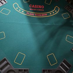 FatCat Poker Black Jack Table Top
