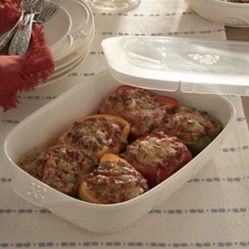 Princess House Marbella 9" x 13" Bake & Store Dish 