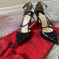 Black Spike Christian Louboutins 