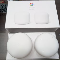 Google Nest Wifi + Wifi Point
