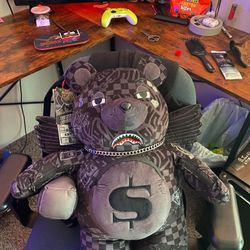 4am Money Wing Teddy Bear Spray Ground Backpack