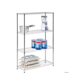 4 Shelf Metal Storage Unit