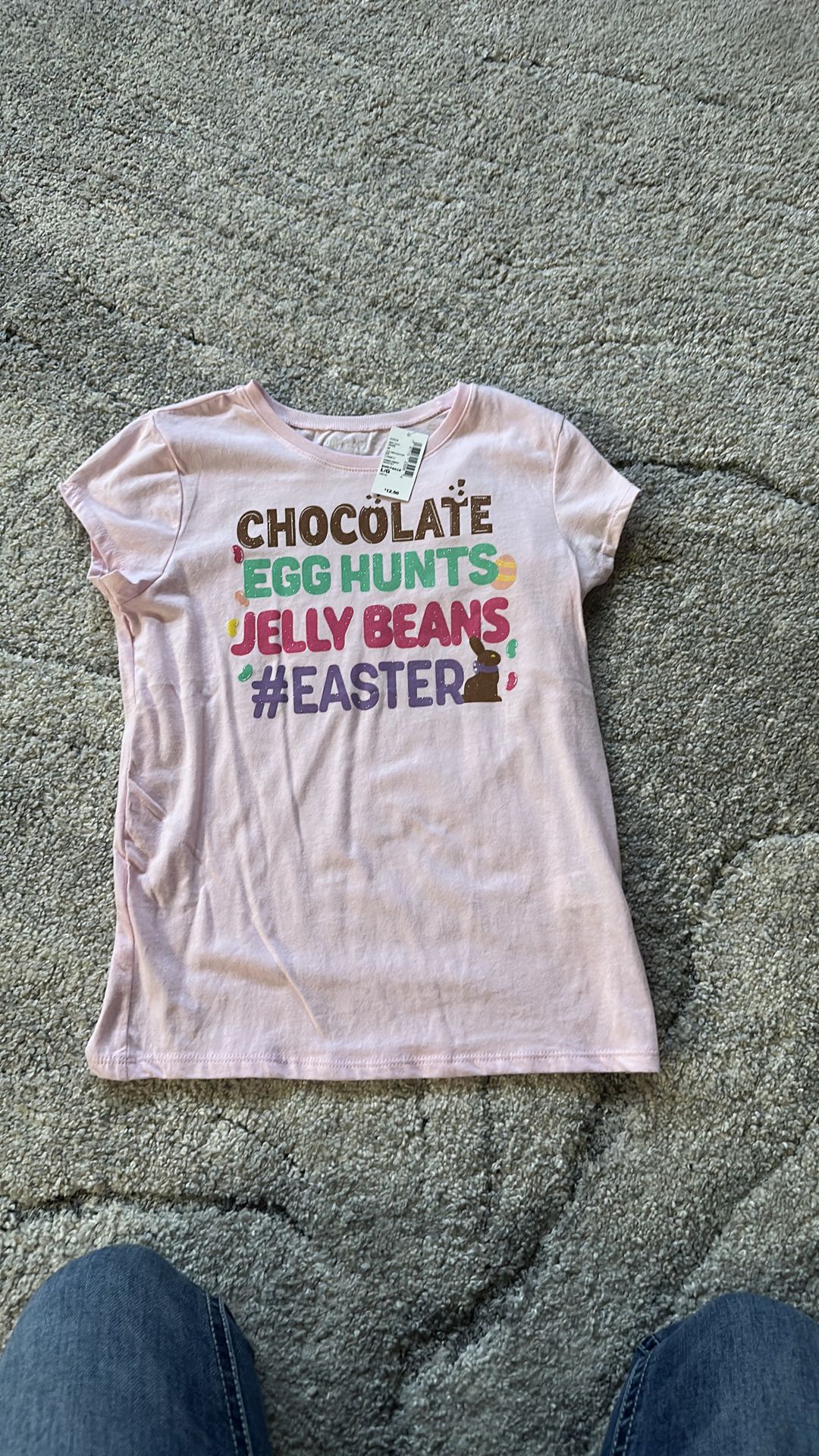 Size 10/12 Girls Easter Shirt