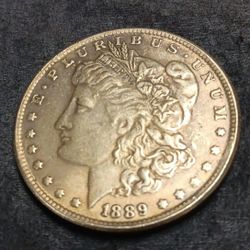 1889 Morgan Silver Dollar CC. Read Description.
