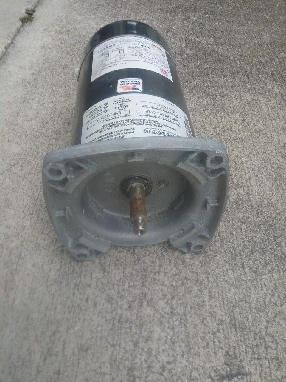 1 hp pool pump