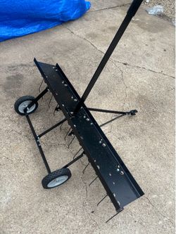 STRONGWAY 48 in Dethatcher for lawn tractor or zero turn mower brand new pickup only