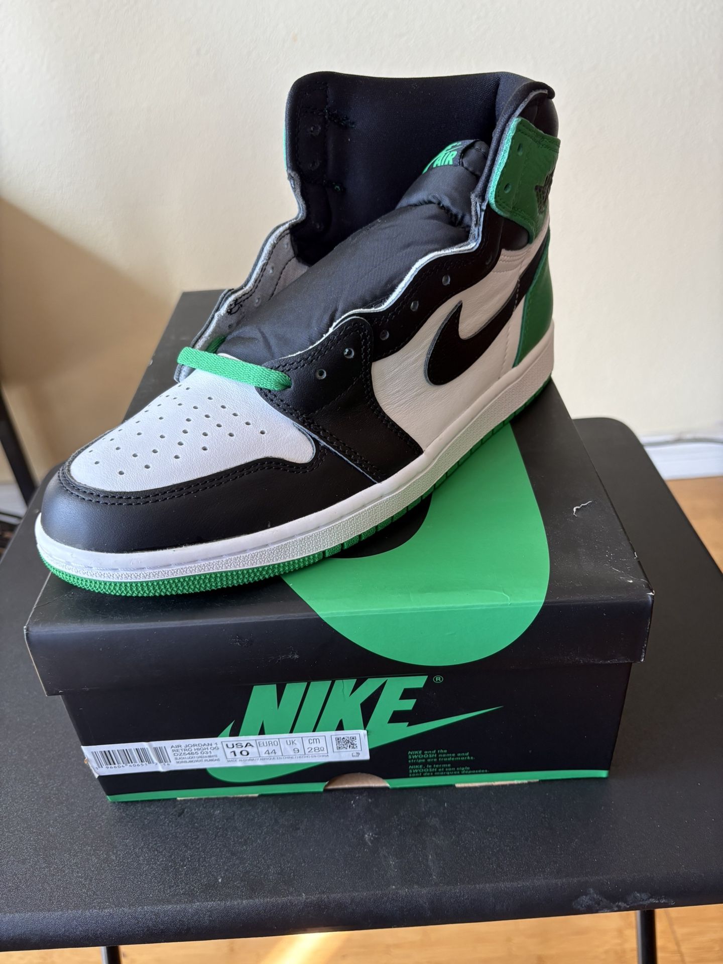 Jordan 1 Lucky Green