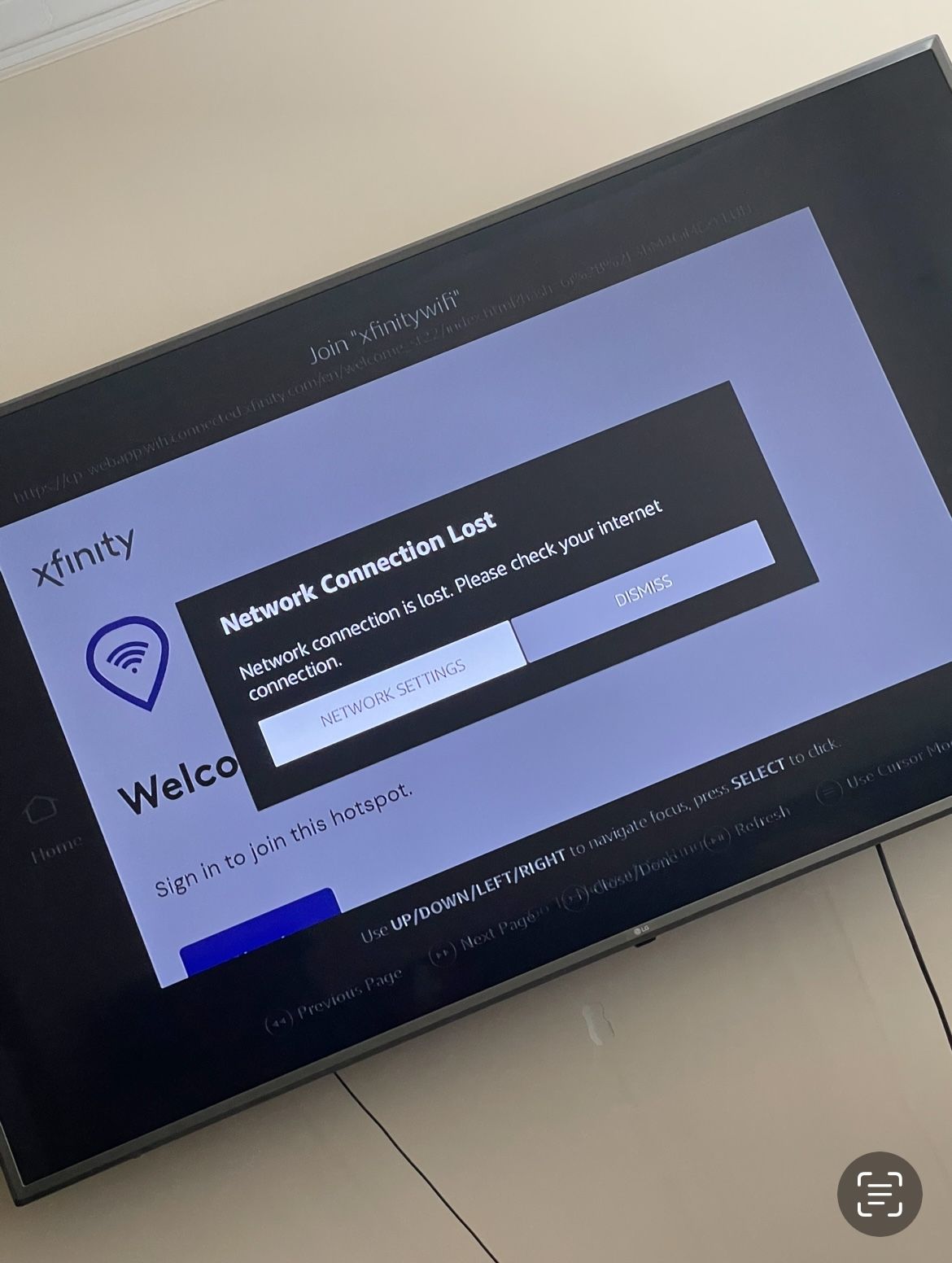 75” LG Smart TV