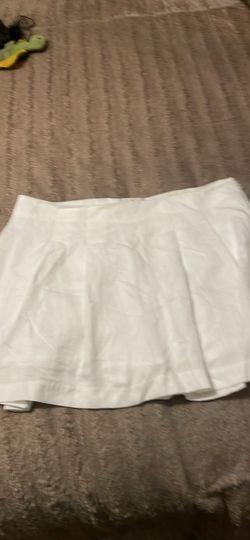White skirt