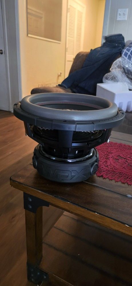 (2) 12" DB DRIVE WDX12g5.4 6000 WATTS SUBWOOFER