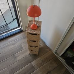 Corner Organizer With Free Touch Lamp