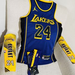 Kobe Bryant Jersey New Arm Sleeves And Socks Lakers $50