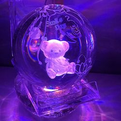 Teddy Bear Anime Globe