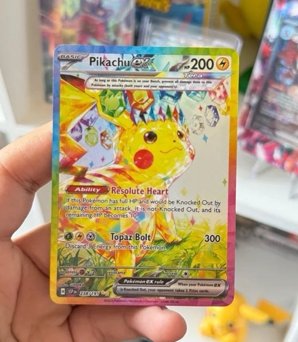 Best Passable Proxy Pikachu EX SurgiNG Sparks