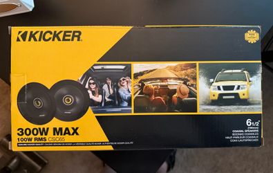 Kicker car speakers