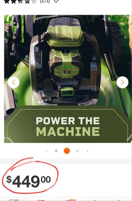 lawnmower Gardening lawn mower 