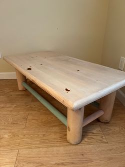 Rustic Solid Wood Coffee Table
