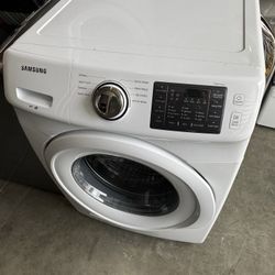 Front load Samsung washer high efficiency in excellent working  with warranty condition extra for delivery same day delivery and installation availabl