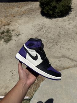 Jordan 1 OG Court Purple Size 9