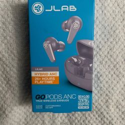 JLab Go Pods ANC True Wireless Earbuds 