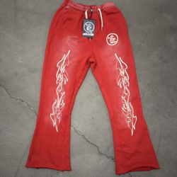 Hellstar Red Sweatpants 