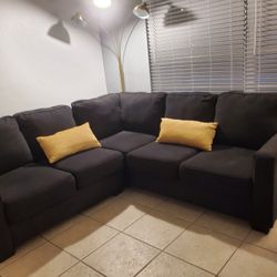 Black Sectional Sofa8