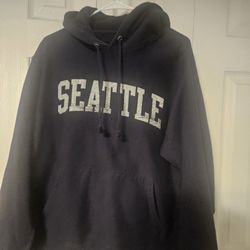 Mens Large Seattle Champion Hoodie 