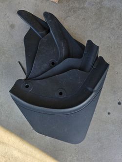 Mud flaps for small car truck