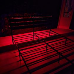 KING LED BED FRAME – LIKE NEW – MUST SELL ASAP – $200