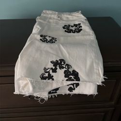 Denim Tear Jorts White/black Men’s Medium 