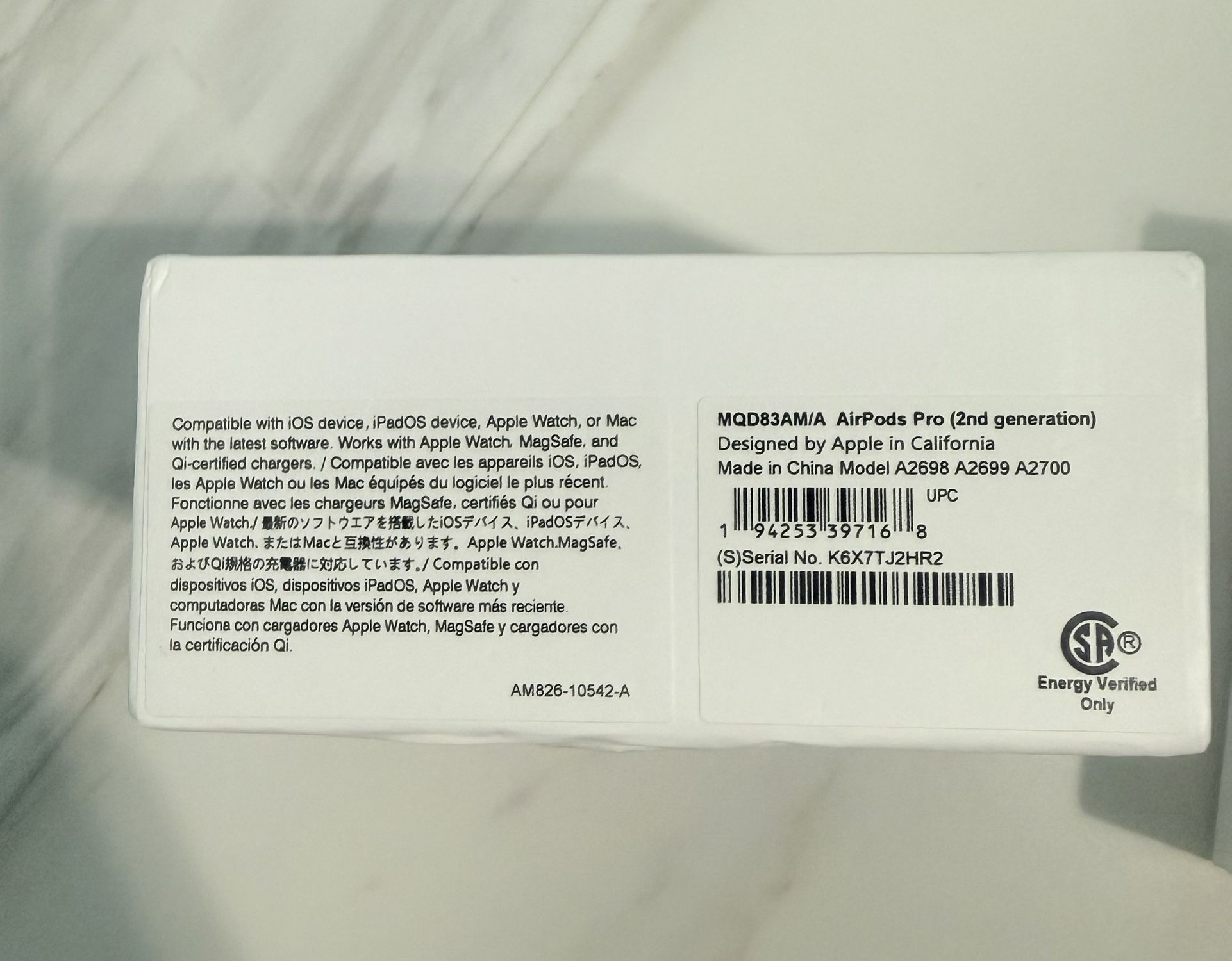 Air Pods Pro 2 (2nd Generation) 