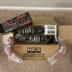 HKS Hipermax S Coilovers+ Truhart Rear Lower Control Arms