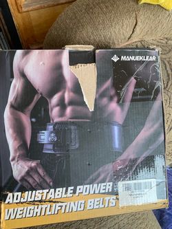 Adjustable power weightliftneg belts
