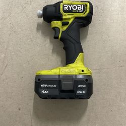 Ryobi Drill With Battery 18v