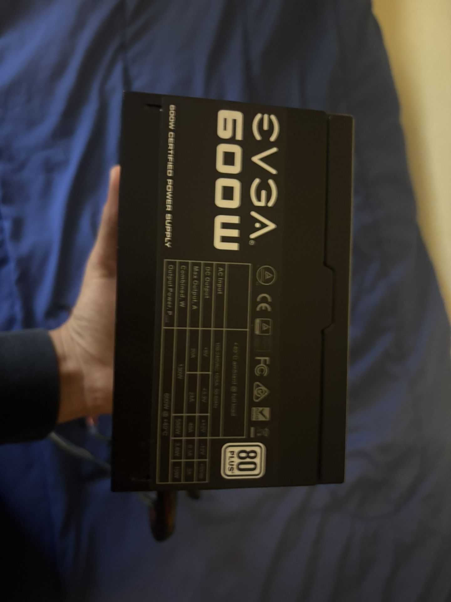 evga 600 watt psu (power supply)