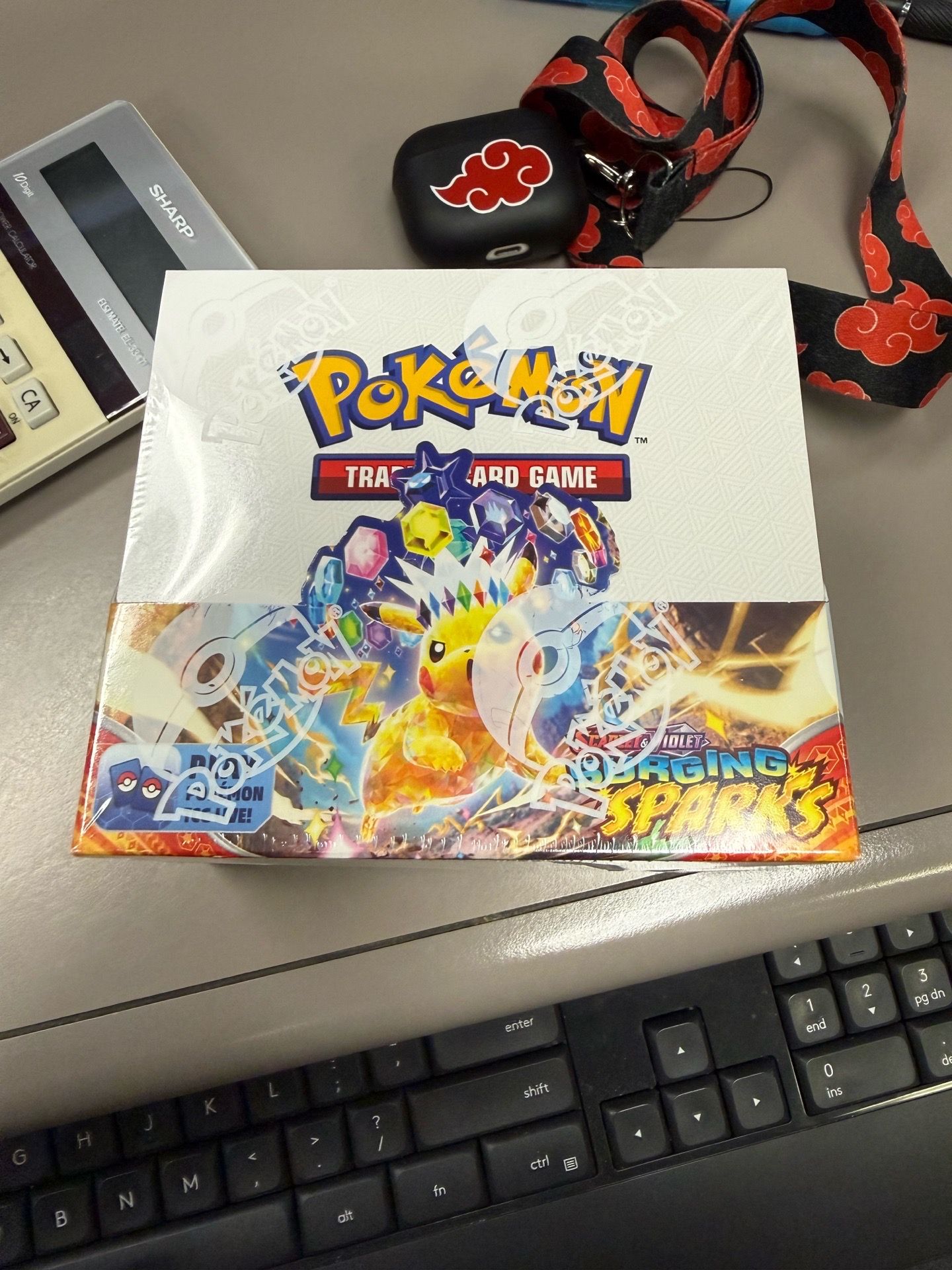 Surging Sparks Booster Display Box