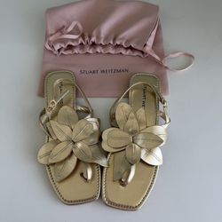 Stuart Weitzman Leather Sandals 8.5 – Like New