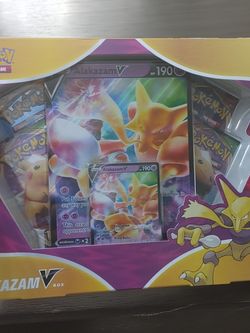 Pokemon Alakazam V Box