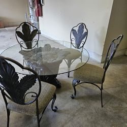 Dining Table And 4 Chairs