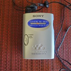 Sony Walkman Am/Fm Radio